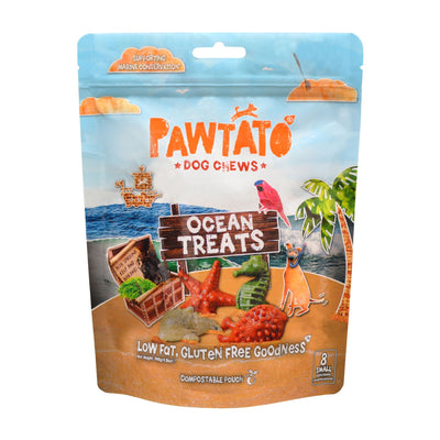 Benevo Pawtato Ocean Treats Grain Free Dog Chews Sml 140g