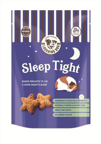 Laughing Dog Grain Free Sleep Tight Chamomile Biscuit 125g