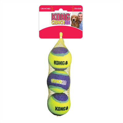 KONG Crunchair Balls Medium 3pk