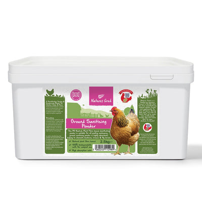 Natures Grub Ground Sanitising & Disinfecting Powder 2.5kg