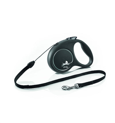 Flexi Black Design Cord S Black 5m 1-12kg