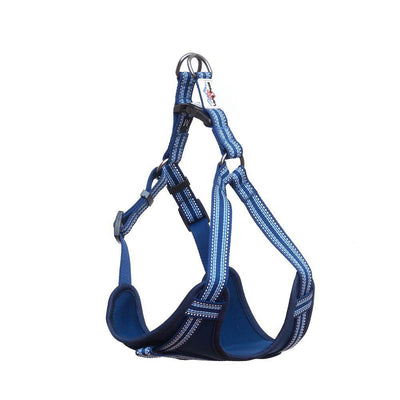 Long Paws Comfort Collection Harness Blue Medium 42-65cm