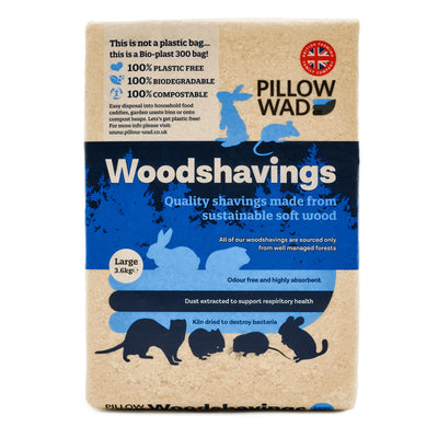 Pillow Wad Large Bio Woodshavings 3.6kg