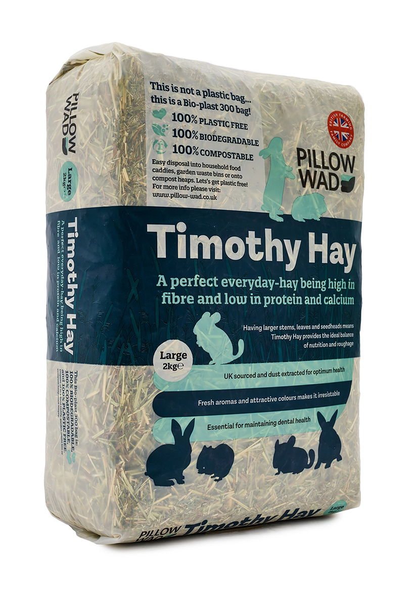 Pillow Wad Large Bio Timothy Hay 2kg