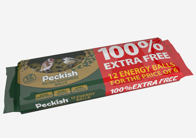 Peckish Extra Goodness Energy Ball 6 + 6 Free