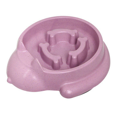 Bamboo Slow Feeder Cat Shaped 700ml