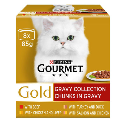 Gourmet Gold Beef In Gravy 8x85g