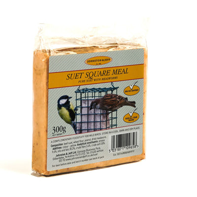 J&j Suet Square Meal With Mealworms 300g