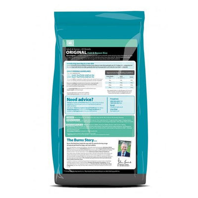 Burns Original Fish & Brown Rice 12kg