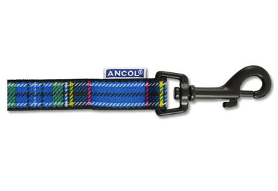Fashion Nylon Lead Tartan Blue 19mm X1m