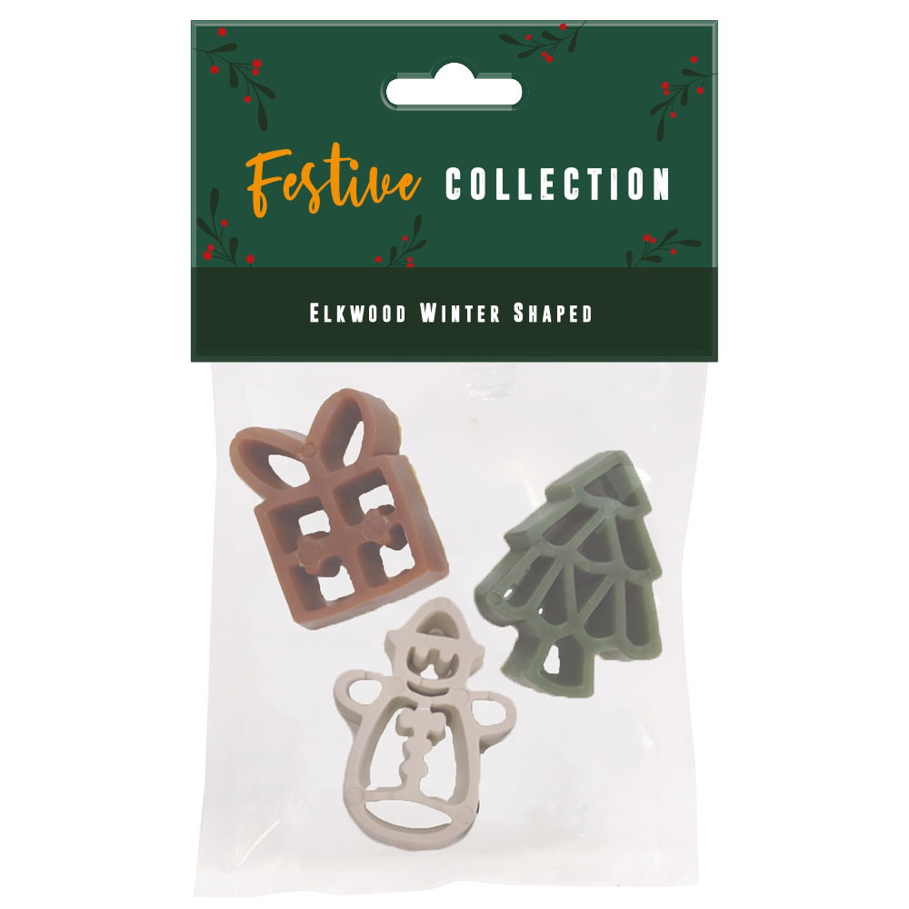 Elkwood Winter Shaped Veg Treats 3pk 84g