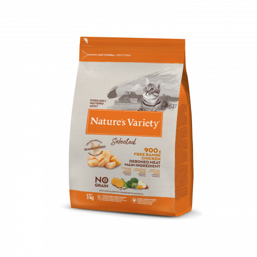 Nature's Variety Adult Sterilized Cat Chicken 3kg