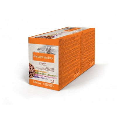 Nature's Variety Pouches For Adult Cats Multipack 12x70g