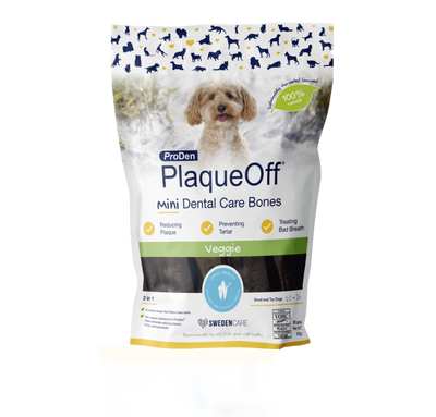 Proden Plaqueoff Mini Dental Bones Vegetable Fusion 340g