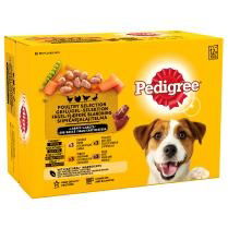 PEDIGREE Adult Wet Dog Food Pouch Mixed in Gravy 12 x 100g