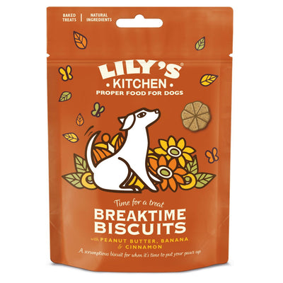 Lily's Kitchen Dog Treats Breaktime Biscuits 80g