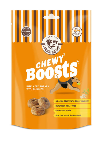 Laughing Dog Wheat Free Chewy Boosts 125g