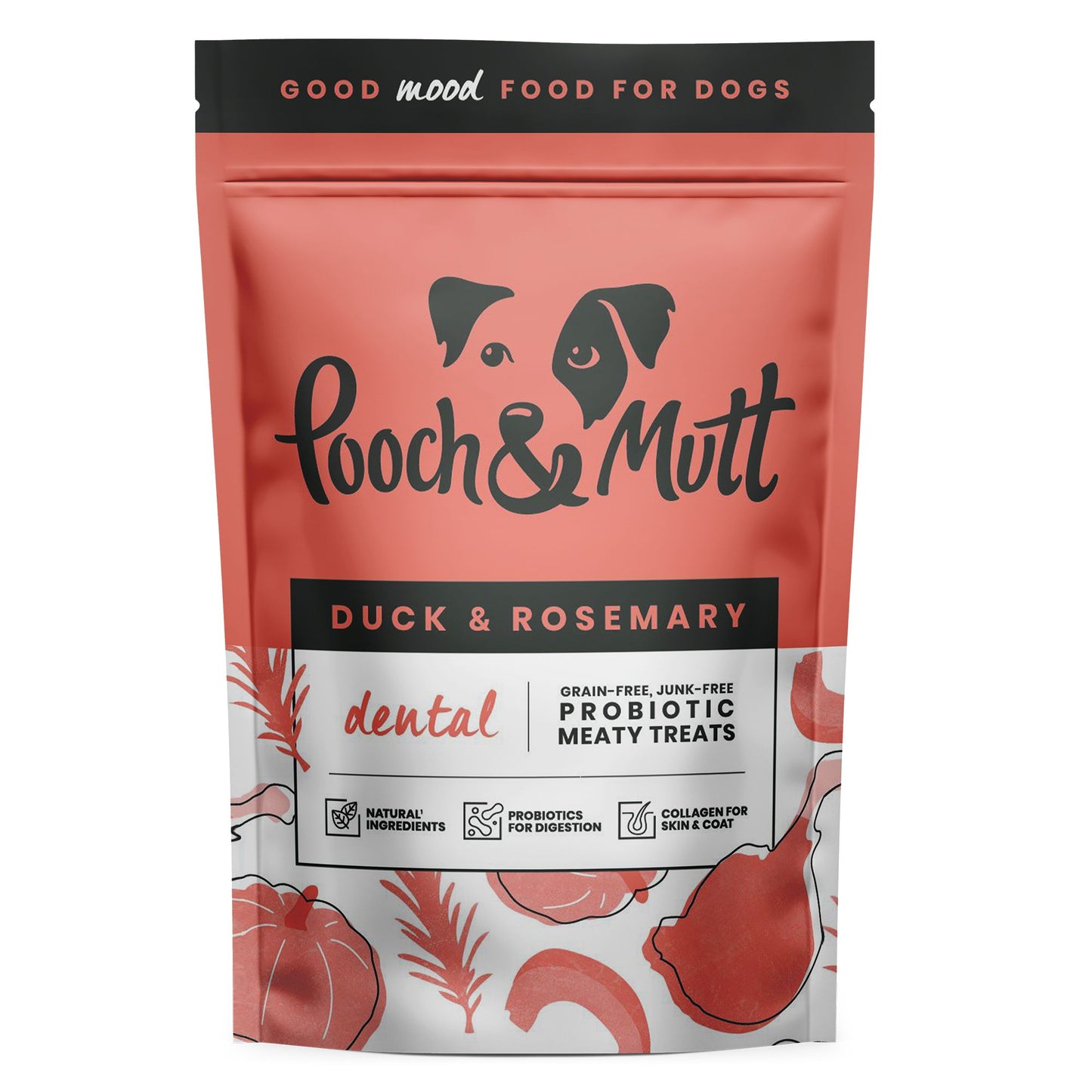 Pooch & Mutt Duck & Rosemary Dental Treats 120g