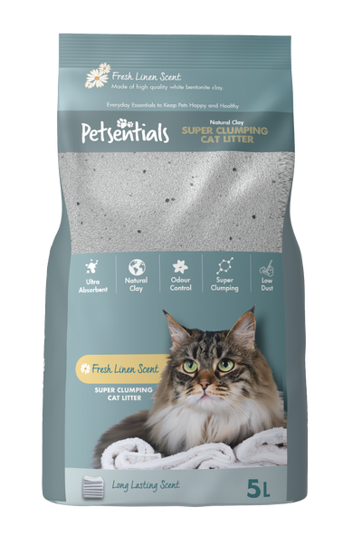 Petsentials Scented Super Clumping Cat Litter 5ltr