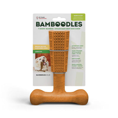 Bamboodles T-bone Peanut Butter Flavour Large 7"