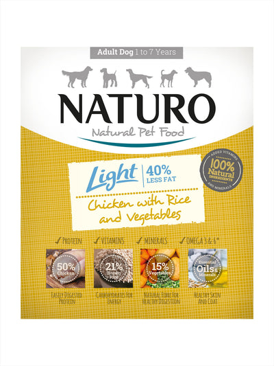 Naturo Light Chicken & Rice With Veg Tray 400g