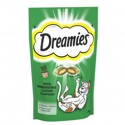 DREAMIES Cat Treat Biscuits with Catnip 60g