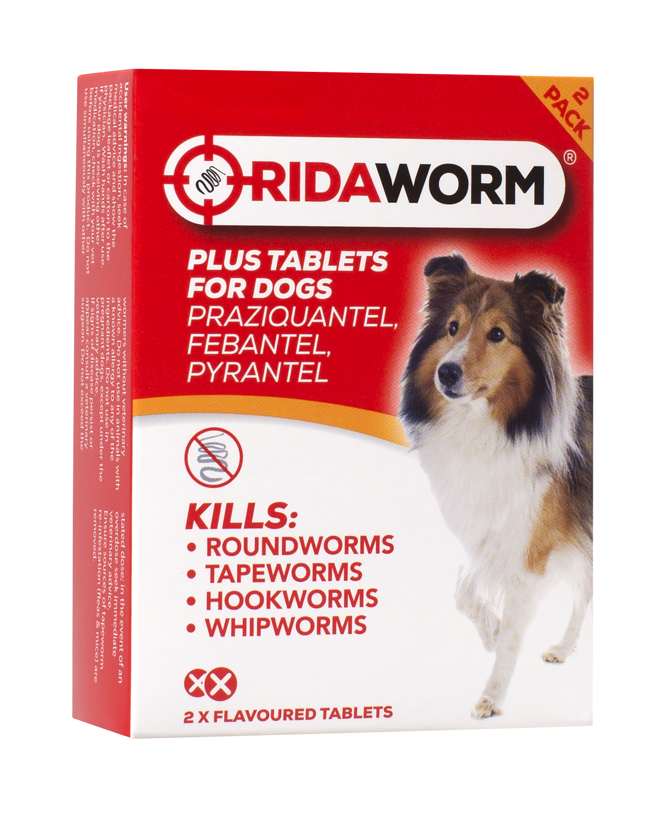 Ridaworm Dog Tablets 50/144/150mg