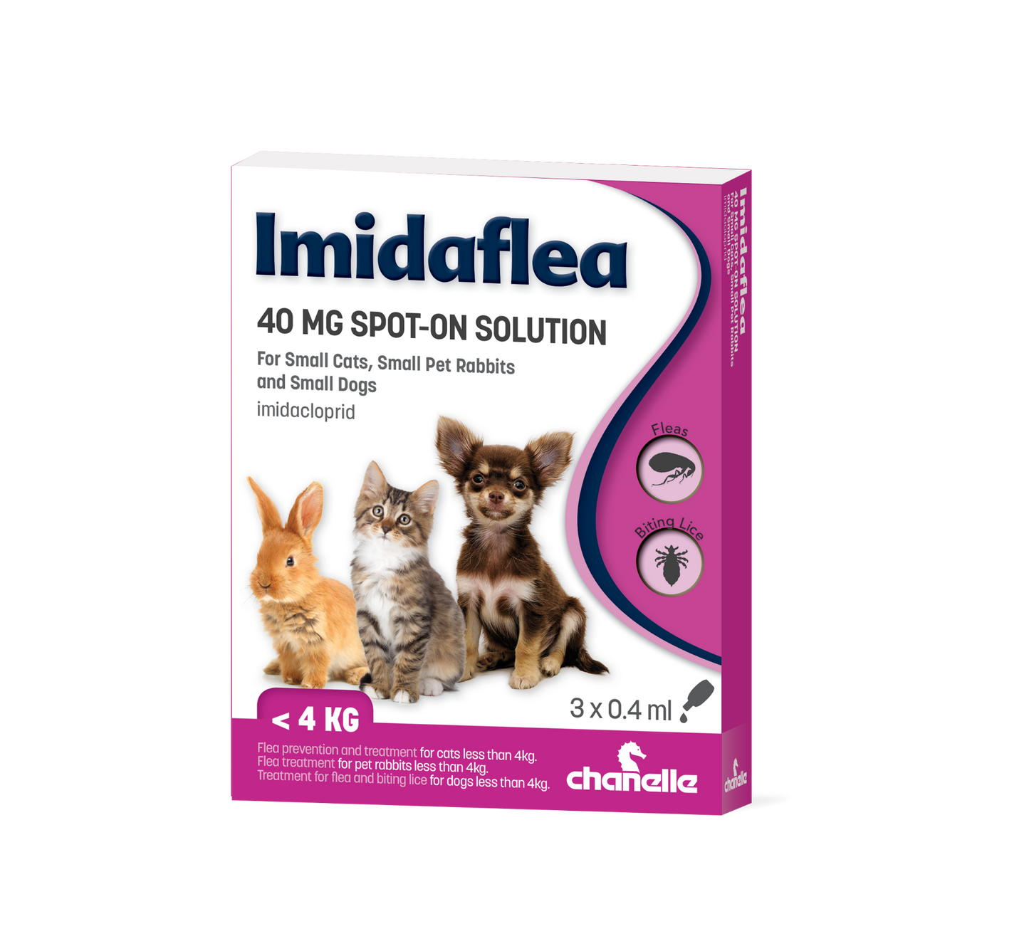 Imidaflea S Cat/dog/rabbit 40mg 0.4ml