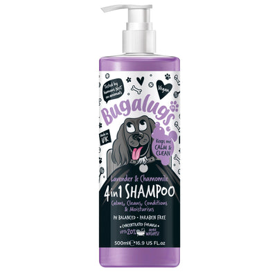 Bugalugs 4 In 1 Lavender & Chamomile Shampoo 500ml