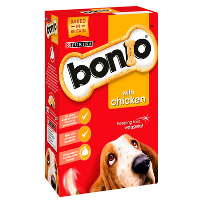 Bonio Dog Food Biscuits With Chicken 1.2kg