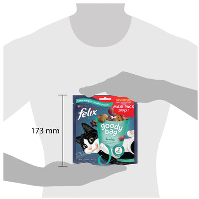Felix Goody Bag Cat Treats Seaside Mix 200g