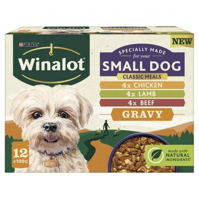 Winalot Small Dog Wet Dog Food Pouches Mixed In Gravy 12x1