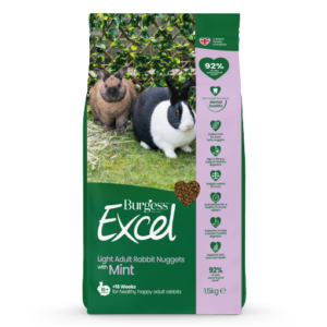 Burgess Excel Rabbit Light 1.5kg X4