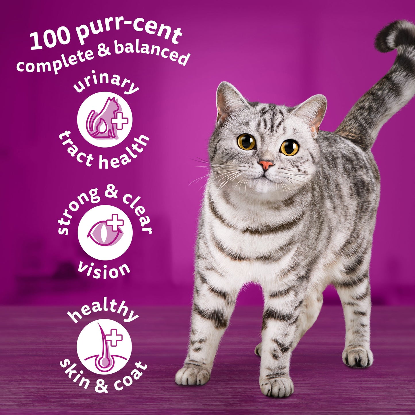 WHISKAS 1+ Tuna Adult Dry Cat Food 7kg