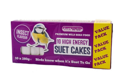 Suet to Go Insect Blocks Value Packed 280g x10