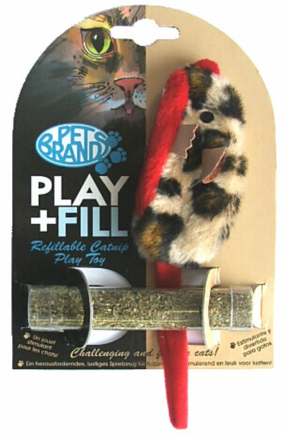Play + Fill Refillable Cat Toy