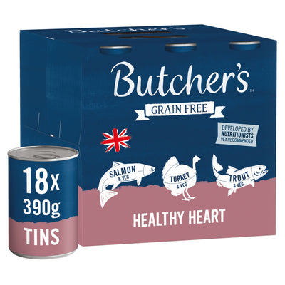 Butcher's Healthy Heart Dog Food Cans 18x390g