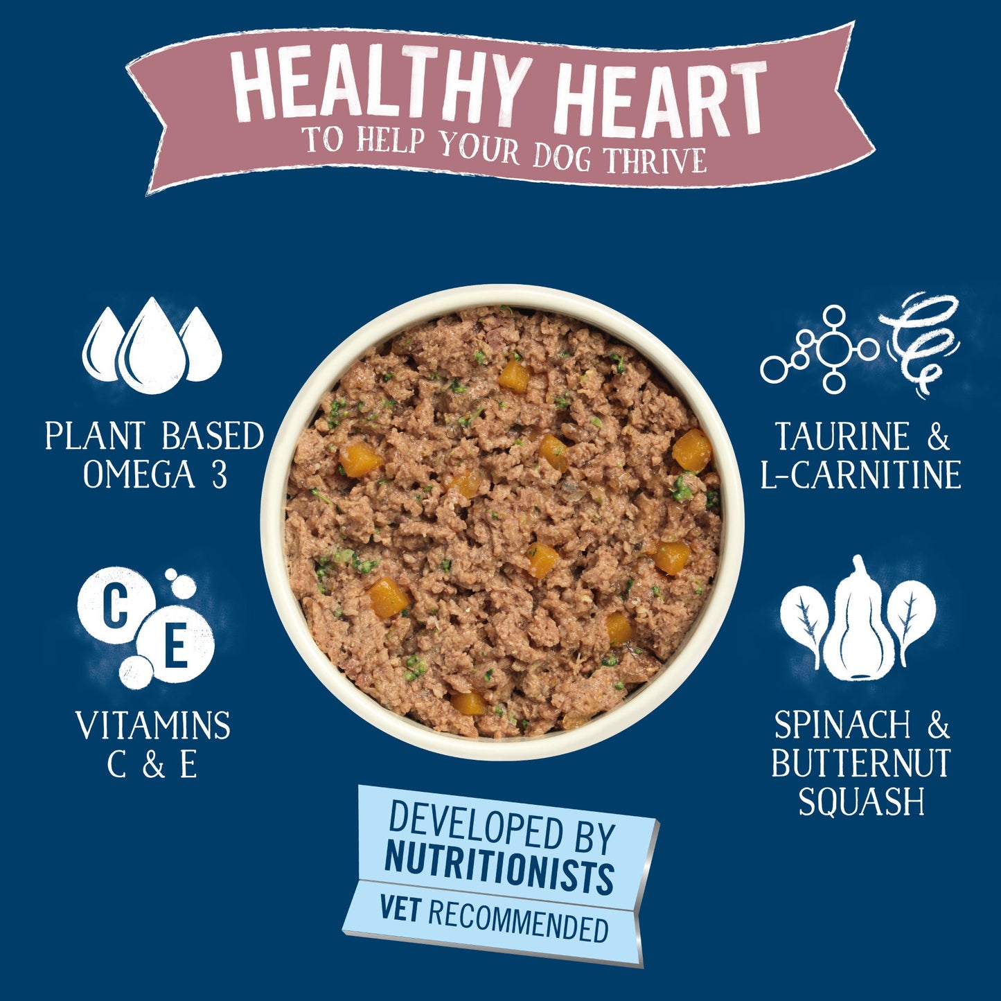Butcher's Healthy Heart Dog Food Cans 18x390g