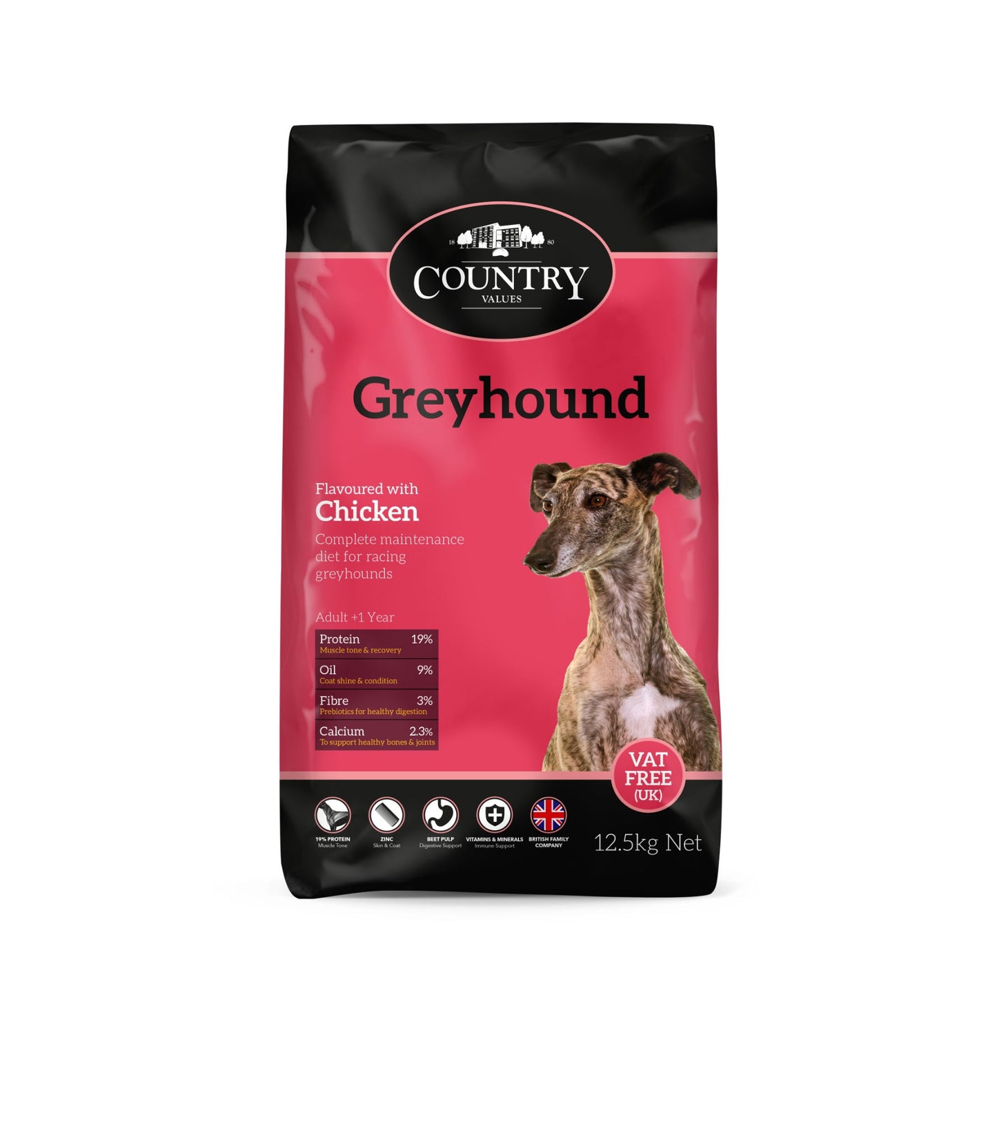 Country Value Dry Dog Food Greyhound 12.5kg