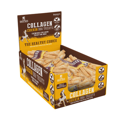 Daily Eats Collagen Mini Rolls 5pc Chicken 40pk x35g