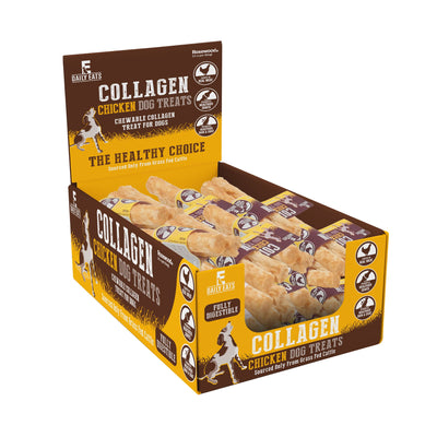 Daily Eats Collagen Medium Rolls 2pc Chicken 35pk x50g