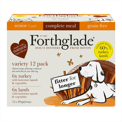FG Grain Free Turkey & Lamb Veg Comp Senior 12x395g