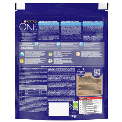 Purina One Light Adult Dry Cat Food Chicken 750g