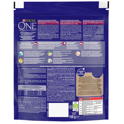 Purina One Urinary Health Adult Dry Cat Food Chicken 750g