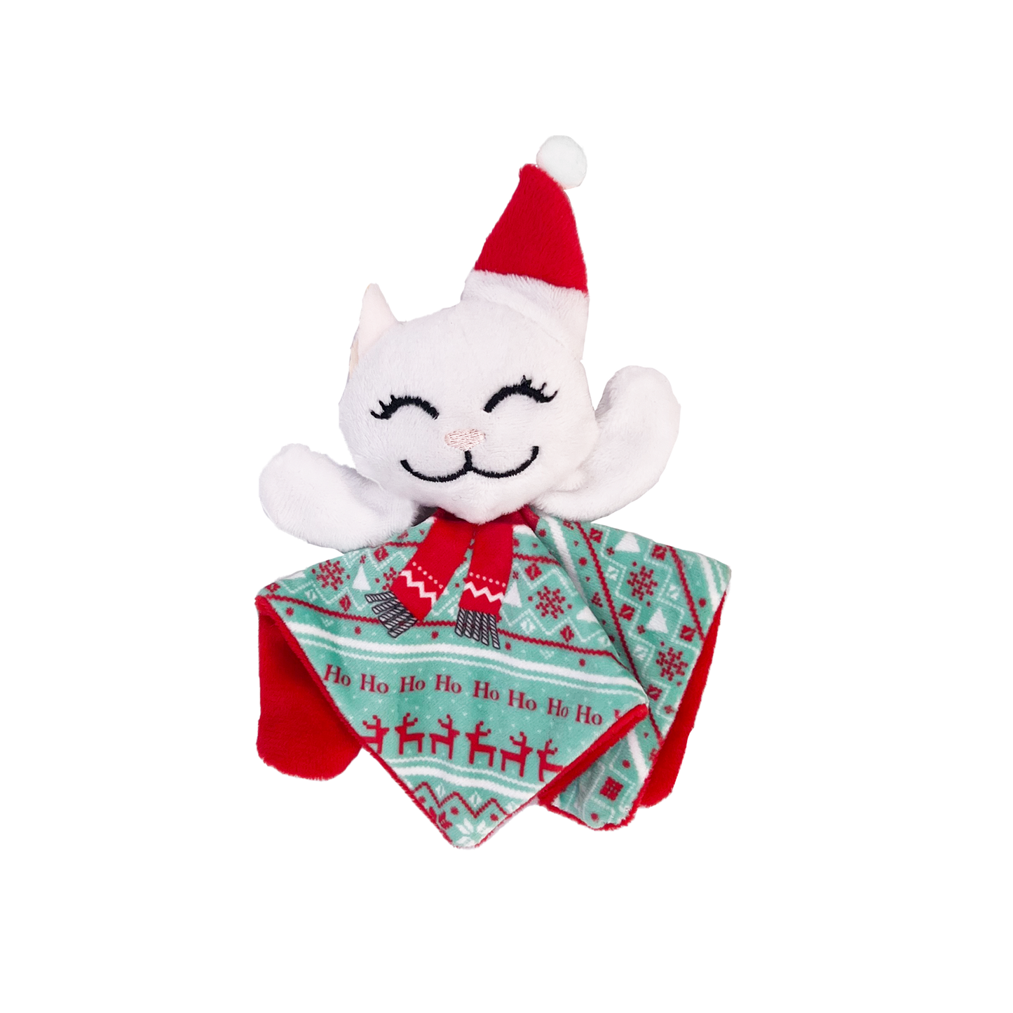 KONG Holiday Crackles Santa Kitty