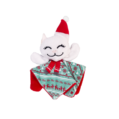 KONG Holiday Crackles Santa Kitty