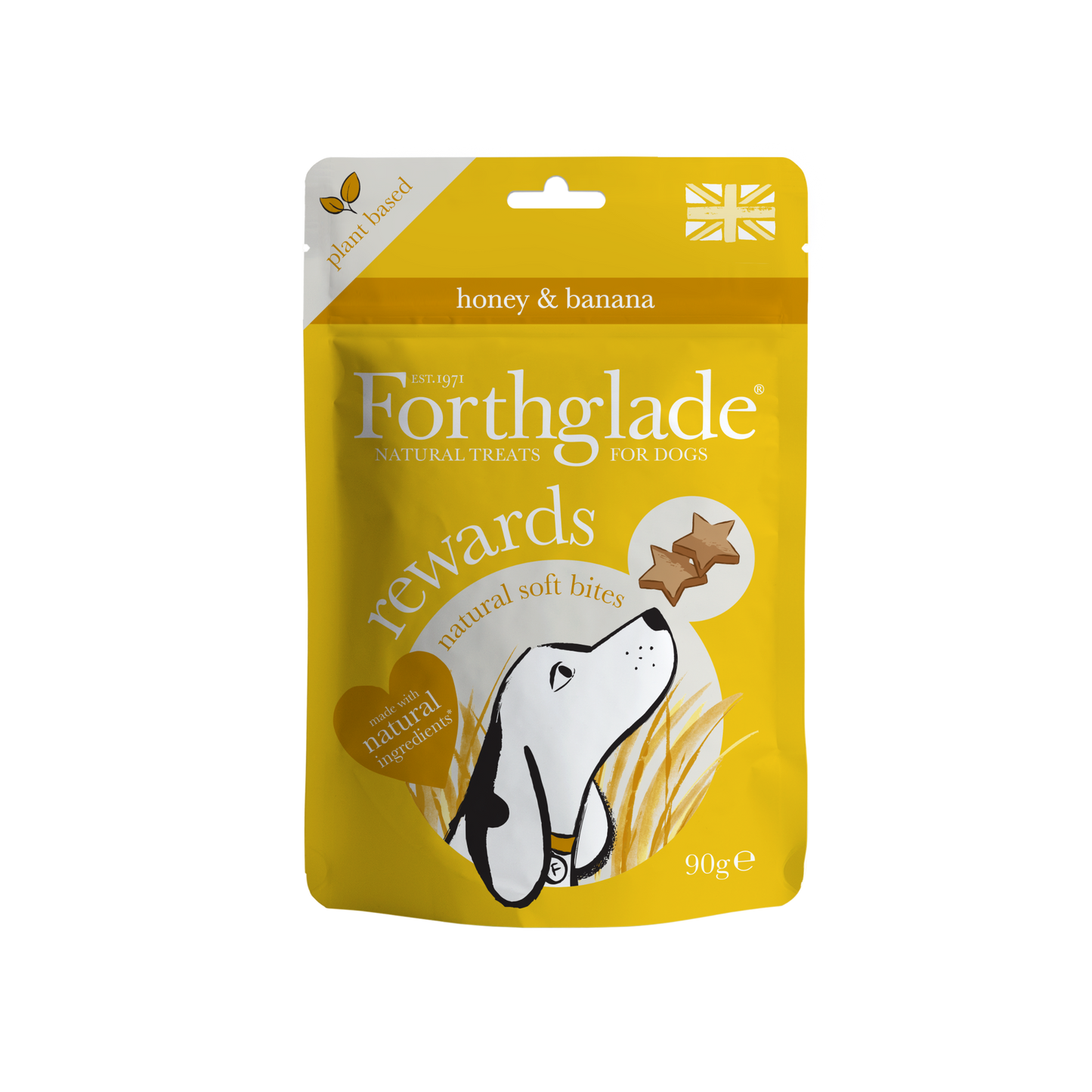 Forthglade Functional Soft Bites Banana & Honey 8x90g