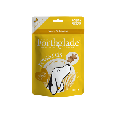 Forthglade Functional Soft Bites Banana & Honey 8x90g