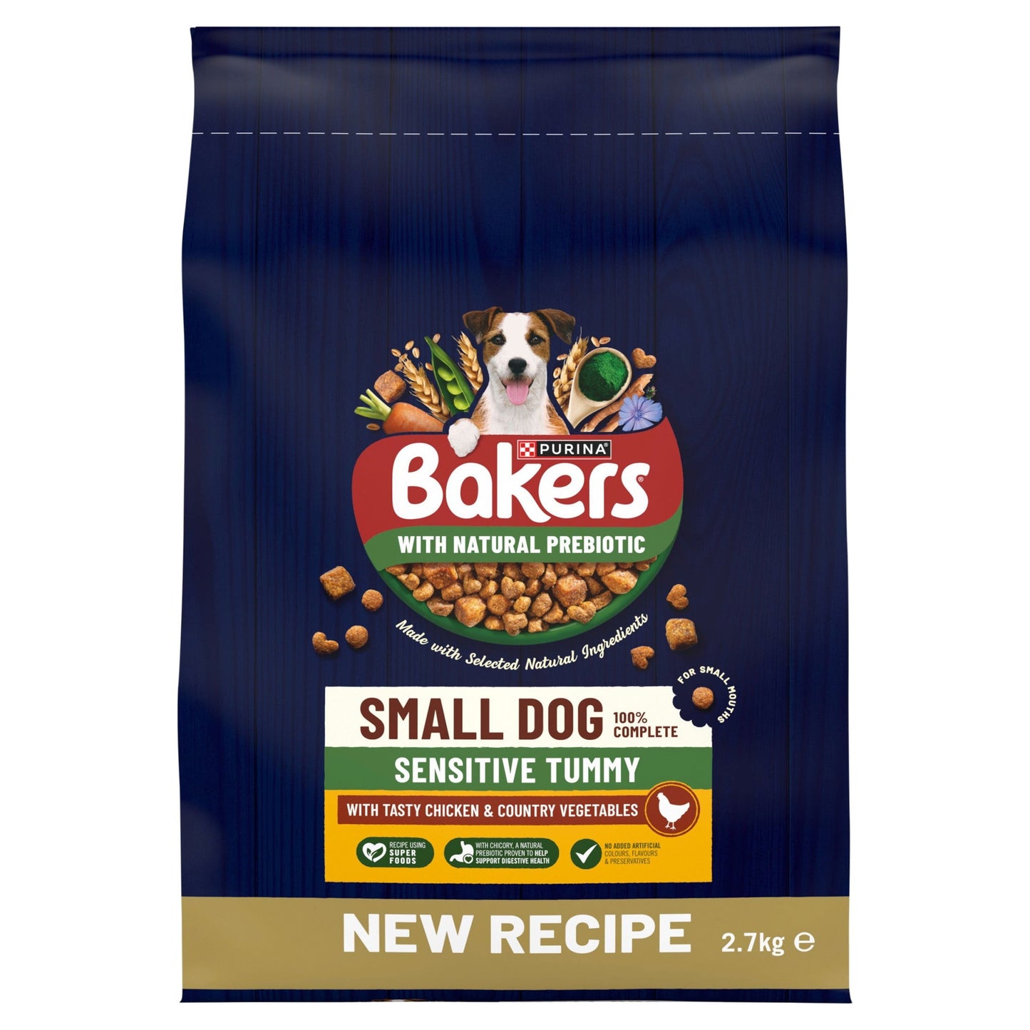 Bakers Small Dog Food Sensitive Tummy 2.7kg