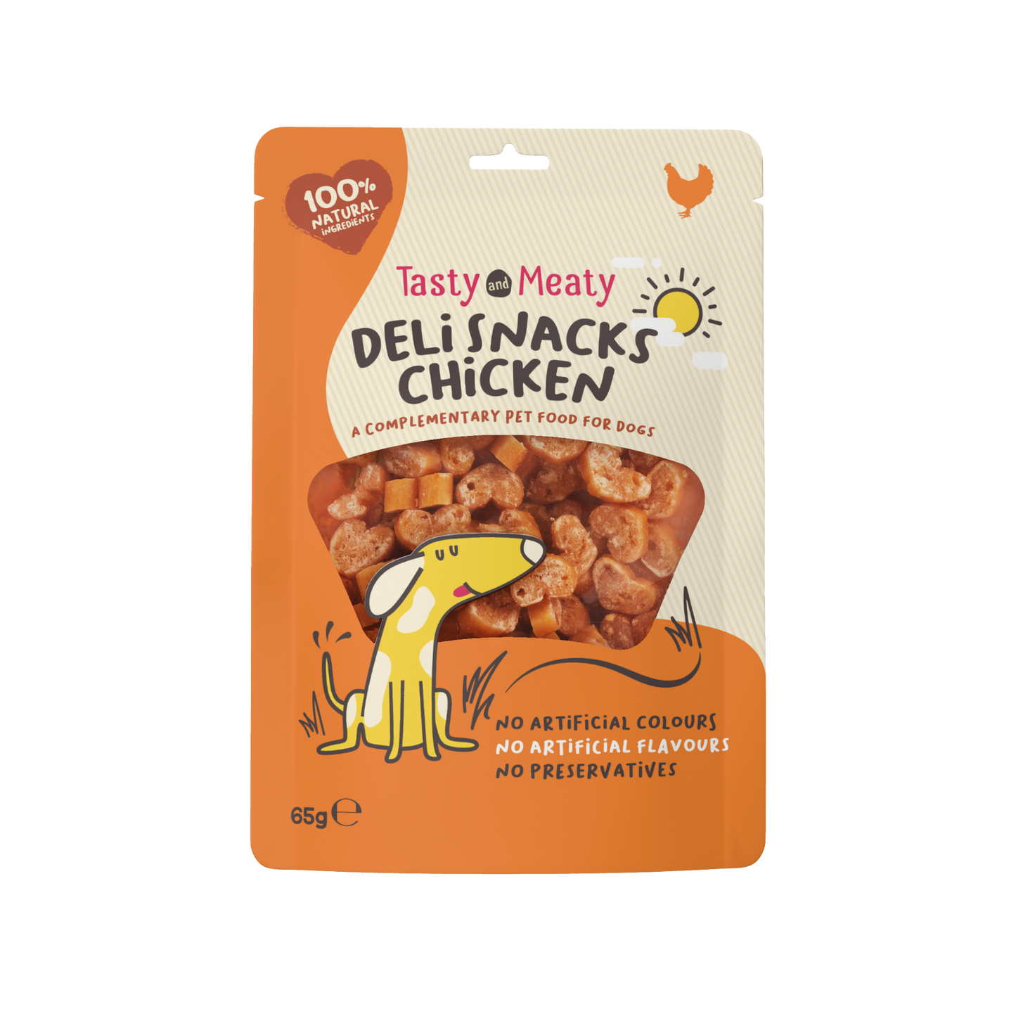 Tasty & Meaty Deli Bites Chicken 65g